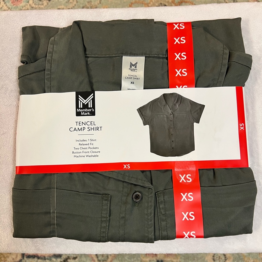 Camp style Button Up Shirt
